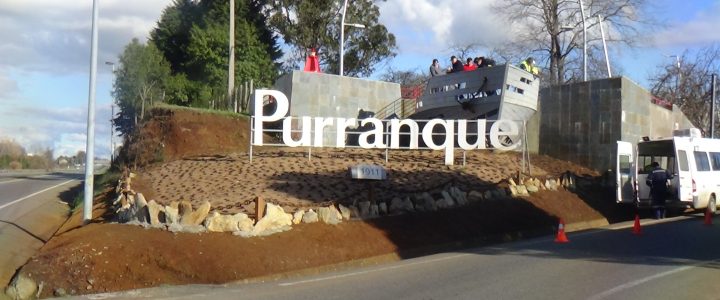 Parque Janequeo, entrada norte a Purranque